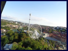 Views from Gothia Towers 01 - Liseberg, Universeum